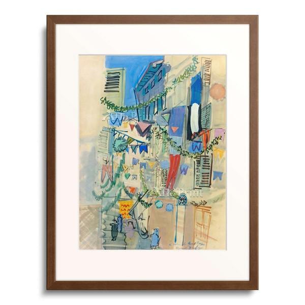 ラウル・デュフィ Raoul Dufy 「Nice, la fete de Lou Mai.」 : アフロ
