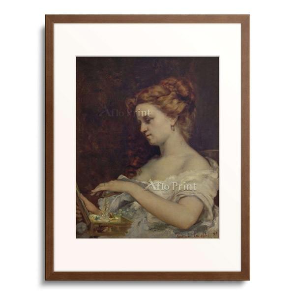 ギュスターヴ・クールベ Gustave Courbe 「A woman with