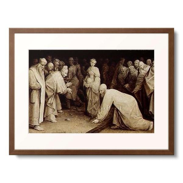 ピーテル・ブリューゲル(父) Pieter Bruegel (Brueghel) de Oude 「Christ and the Adulteress. 1565 (?)」