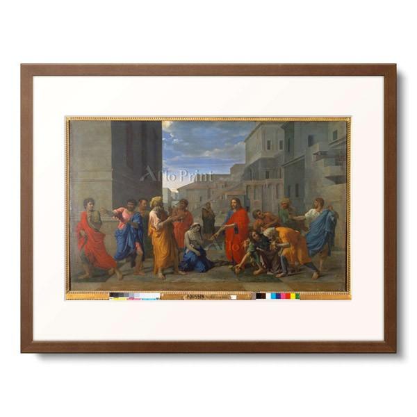 ニコラ・プッサン Nicolas Poussin 「キリストと姦淫の女 Christ and the Adulteress. 1653.」