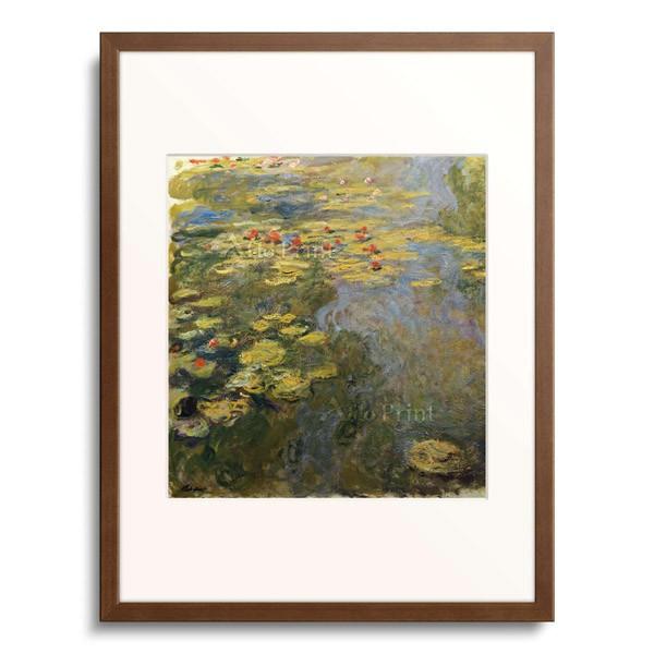 クロード・モネ Claude Monet 「睡蓮,Water Lilies,Les Nymph?as The Waterlily Pond. 1919」