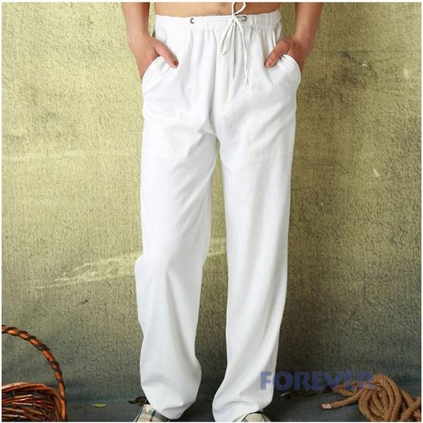 麻 ズボン メンズ リネンパンツ 涼しいズボン リネンズボン ロング丈 シワ加工 夏 夏物 Buyee 日本代购平台 产品购物网站大全 Buyee一站式代购 Bot Online