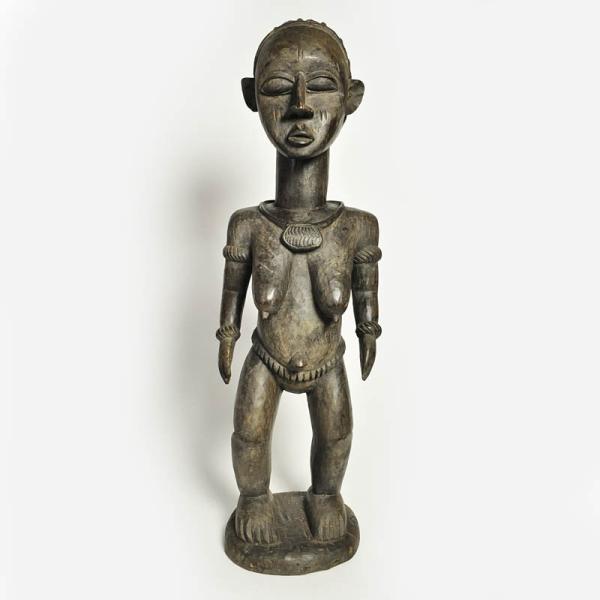 バガ族女性像（アフリカ インテリア 彫刻 木彫）