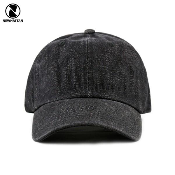 Newhattan ニューハッタン ワンウォッシュ デニム キャップ ブラック メンズ レディース ファッション 帽子 Ncfnnwht1157 Aftee 通販 Yahoo ショッピング