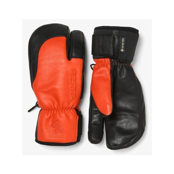 HESTRA（ヘストラ） 26HESTRA TOPO GTX 3-FINGER Color:FLAMERED/BLACK