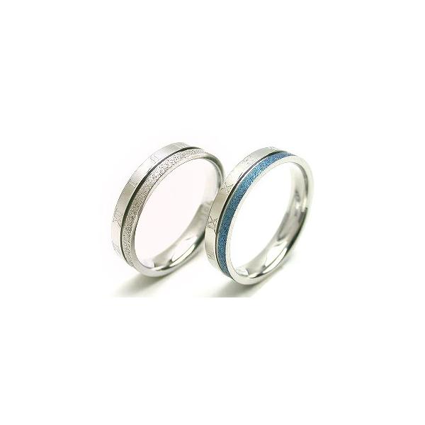 ペアリング 刻印無料 結婚指輪 ペア 安い リング ステンレス 指輪 ペアアクセサリー ラメダスト ブルー 青 名入れ サージカルステンレス 金属アレルギー対応 Buyee Buyee 日本の通販商品 オークションの代理入札 代理購入