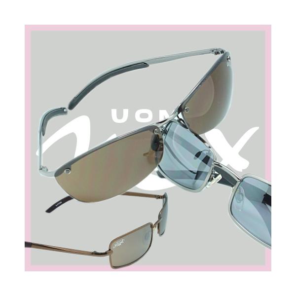 美品 サングラス メタルフレーム イタリアでお馴染みの超有名ブランド！UOMO MAXサングラス☆メタル