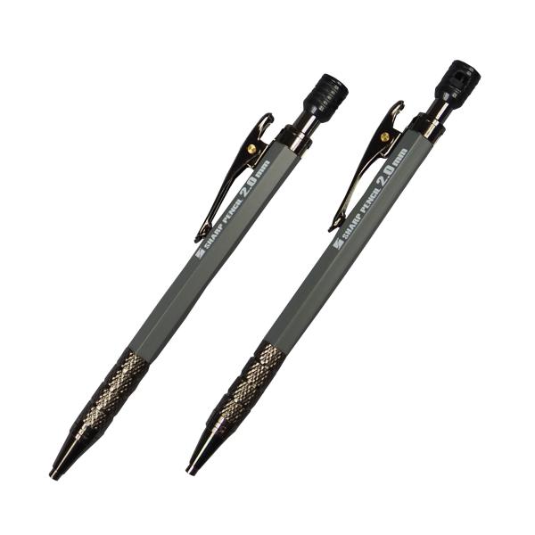 朱雀 建築用シャープペンシル 2.0mm 本体 HB 500-HB 2本セット 祥碩堂 クロネコゆうパケット送料無料