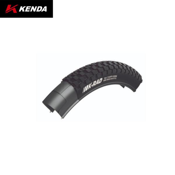KENDA ケンダ K-RAD K905 26x2.50SRC ワイヤービード BK