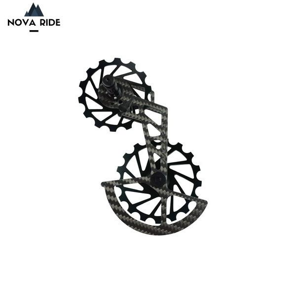 NOVA RIDE ノヴァライド OSPW R7000 BLACK シマノ ビッグプーリー