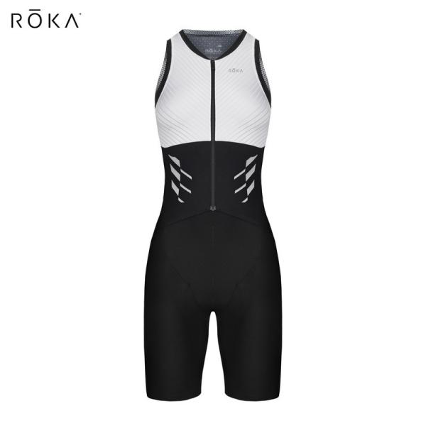 ROKA J ELITE AERO II SLEEVELESS TRI SUIT WMN Black/White EBYEWFl[VIIEG[gEGA m[X[uEgCX[c