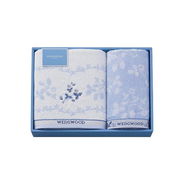 K◇　ウェッジウッド　タオルセット　2枚　ライトブルー　ペア Wedgwood (ウェッジウッド) タオルセット｜トレファクONLINE