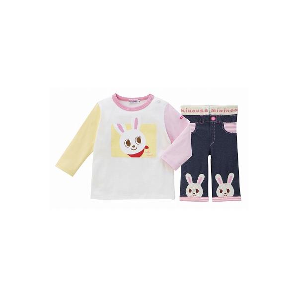 ミキハウス Tシャツセット ピンク 14-1122-689 : オータムゲートYahoo