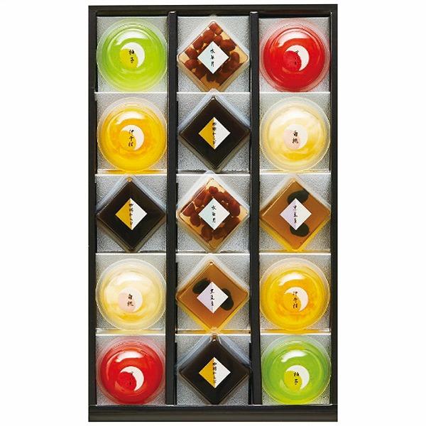 ひととえ 菓と果 ゼリー詰合せ KKD-15  お中元 出産内祝 結婚内祝 快気祝い 香典返し お供え