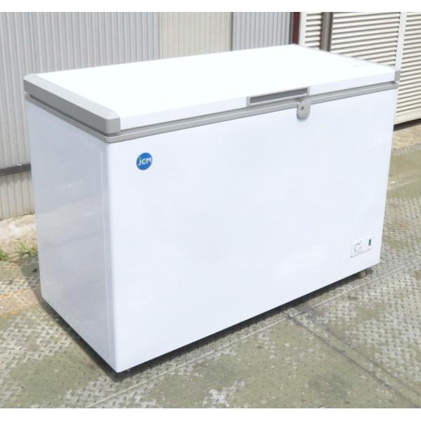 【保証付】21年 JCM 業務用冷凍ストッカー 冷凍庫 フリーザー 鍵付き JCMC-266 100V 266L 幅1184×奥600×高840 MT2607230117
