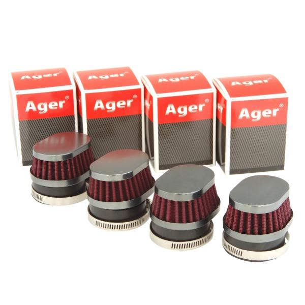 パワーフィルター 48mm ショート オーバル ガンメタx赤 4個 スズキ GS1000,GS400,GS750,GSX250,GSX200,GT380 ,インパルス,バンディット :2551x4-e:アジェール2号店 通販 パワーフィルター 48mm オーバル ガンメタx赤 4個 スズキ GS1000,GS400,GS750,GSX250,GSX200,GT380,インパルス,バンディット