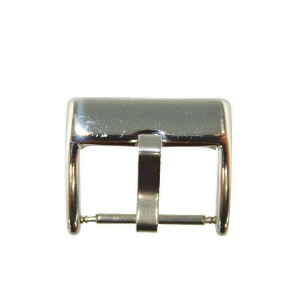 Diloy 尾錠 抗アレルギー加工 バックル 腕時計 シャイニースチール 22mm