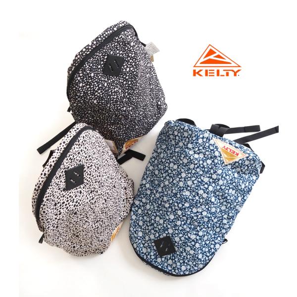 KELTY ケルティ リュック ガールズディパック ダルメシアン柄 ブルーフラワー柄デジタルプリント
