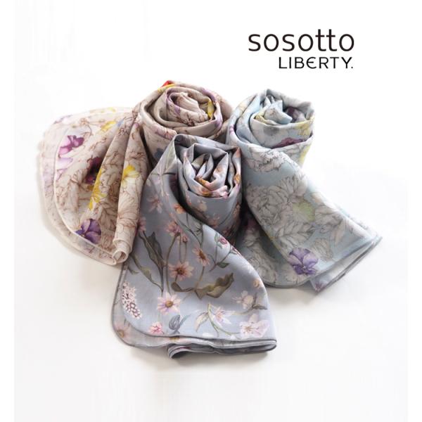 sosotto ソソット LIBERTYPRINTメリルボーンローンストール 42512999
