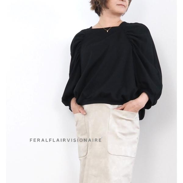 コットン天竺プルオーバー レディース FERALFLAIR VISIONAIRE フィラルフレアヴィジョネア