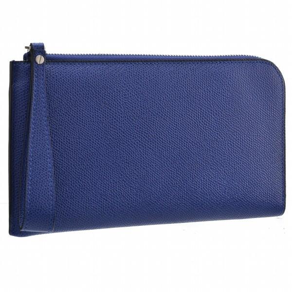 Valextra ヴァレクストラ/VALEXTRA 財布 メンズ グレインレザー L字  