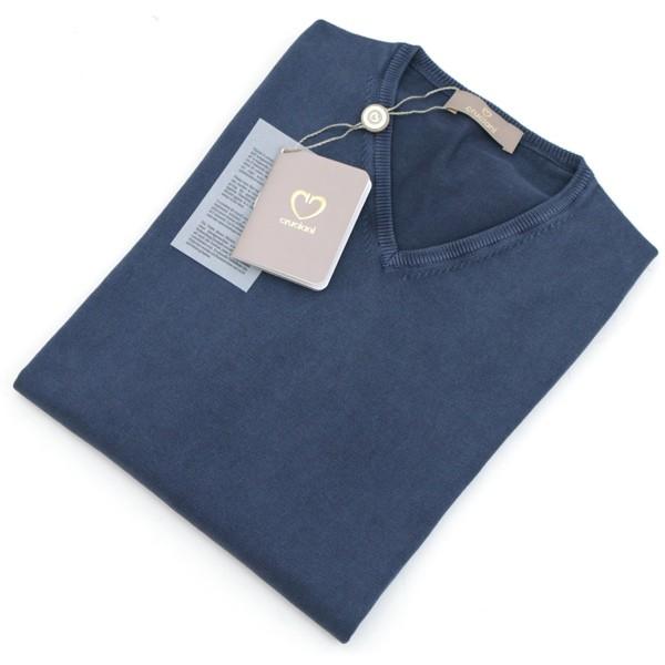 クルチアーニ Cruciani ニット メンズ コットン100 Vネックニット ウォッシュドネイビー Cu3171 0002 3001ef Buyee Buyee Japanese Proxy Service Buy From Japan Bot Online