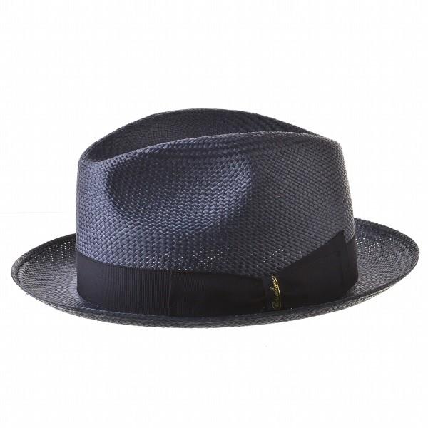 ボルサリーノ Borsalino ハット メンズ パナマ パナマハット ネイビー ブラック 1087 7271 Agio 通販 Yahoo ショッピング