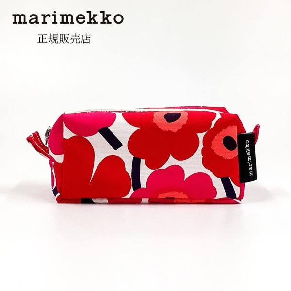 marimekko（マリメッコ） ポーチ Mini Unikko (ミニウニッコ) レッド 