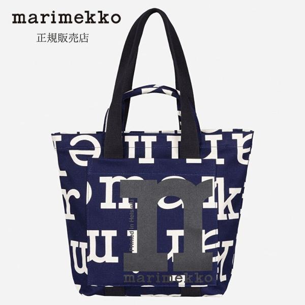 値下げmarimekko MonoMiniCitybag Logo トートバッグ agio_92736
