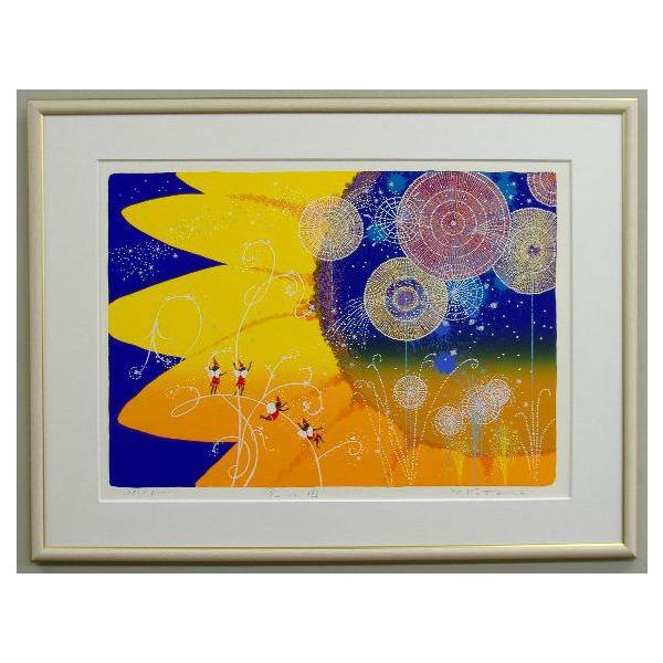 版画33L2 光の国 吉岡浩太郎