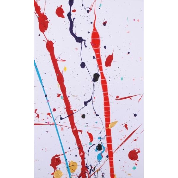現代アート 絵画 抽象画 アクリル画 アレクサンドル 「SAB-38」 額付き