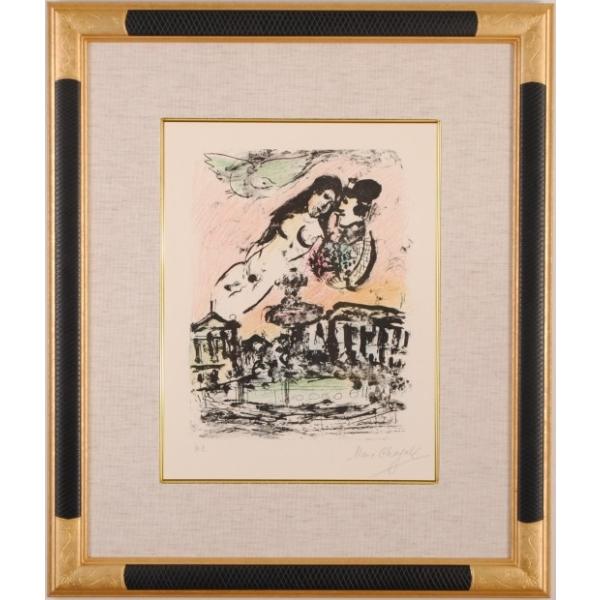 マルク・シャガール 絵画 オリジナルリトグラフ 版画 番号・署名
