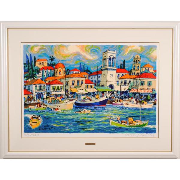 マイケル　ターナサイン入り　　　絵画額付き マイケル ターナサイン入り 絵画額付き マイケル ターナサイン入り