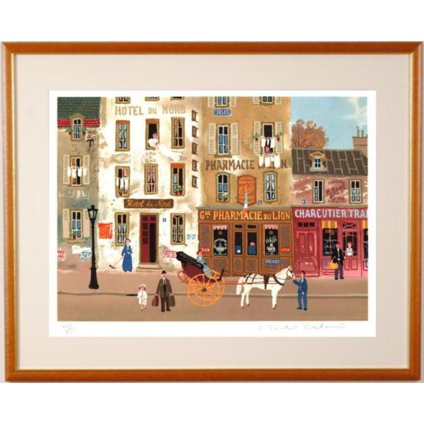 ミッシェル・ドラクロワ パリの思い出・2 パリ 絵画 風景画 フランス リトグラフ 版画 インテリア プレゼント コレクション 新築祝い 開店祝い 新品額付き ミッシェル・ドラクロワ パリの思い出・2 パリ 絵画 風景画 フランス リトグラフ 版画 インテリア プレゼント コレクション 新築祝い 開店祝い 新品額付き