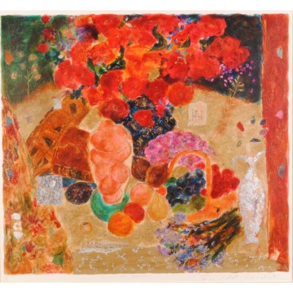 ロイ・フェアチャイルド 静物画 絵画 シルクスクリーン 版画