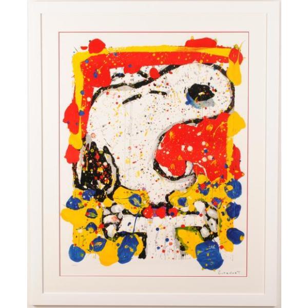 スヌーピー 絵画 ポップアート 版画 リトグラフ トム スヌーピー 絵画 ポップアート 版画 リトグラフ トム