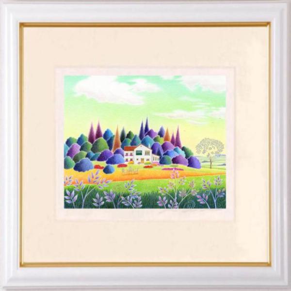 渡辺美香子 新しい日の始まり 風景画 絵画 ジークレー 版画 渡辺美香子 新しい日の始まり 風景画 絵画 ジークレー 版画