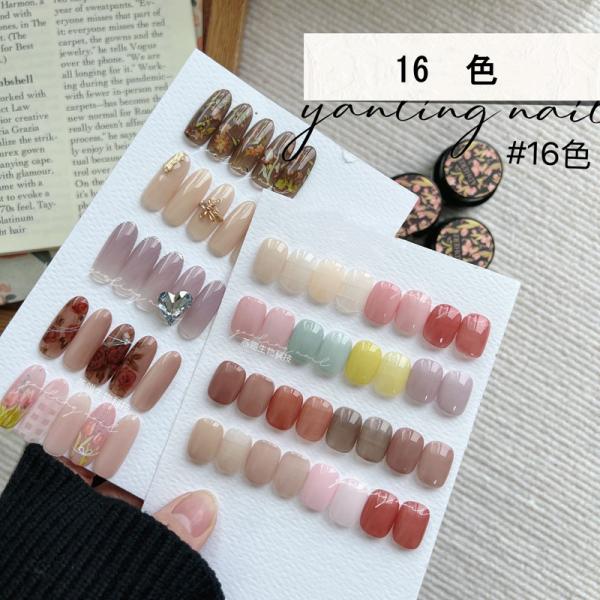 初心者でも扱いやすく、ワンからーで十分可愛い【施術方法】1、下処理後ベースジェルを塗りＵＶ/LEDライトで硬化します。2、カラージェルは二度塗りがおすすめ。まずは一度塗って硬化させましょう。3、カラージェルをもう一度塗って、2回目の硬化。4...