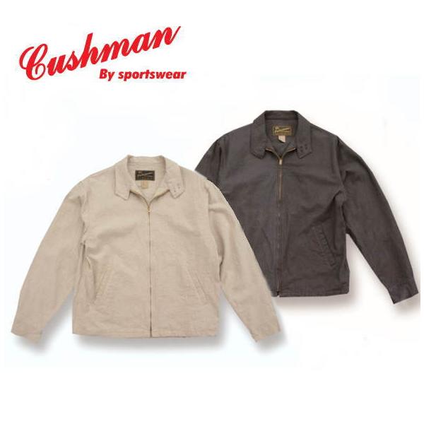 CUSHMAN クッシュマン L/C キャンバスドッグイヤージャケット リネン55  