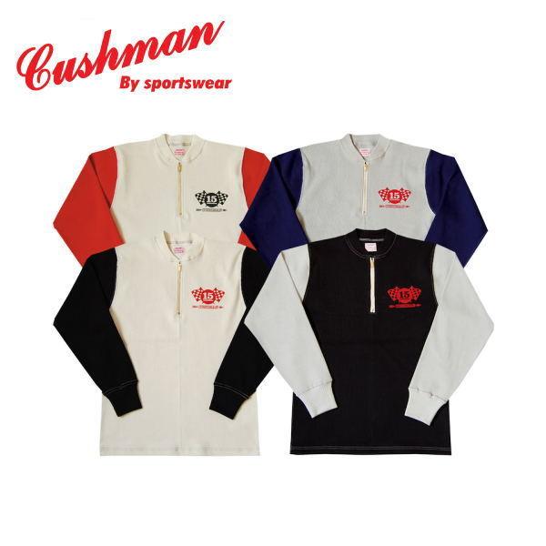 CUSHMAN（クッシュマン） ヘビー フライス ハーフZIP (CUSHMAN 15TH 
