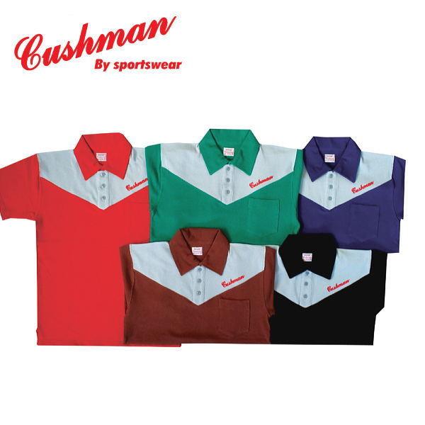 CUSHMAN クッシュマンEMBLOIDERY(Cushman刺繍)カノコポロ メンズ 