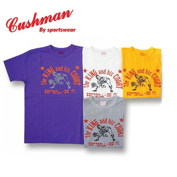クッシュマン リサイクルコットンTee (SOFTBALL DO IT) CUSHMAN 半袖Ｔシャツ コットン100％ 26261