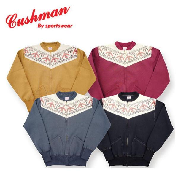 CUSHMAN（クッシュマン） サンダーバードプリントフルジップスウエット
