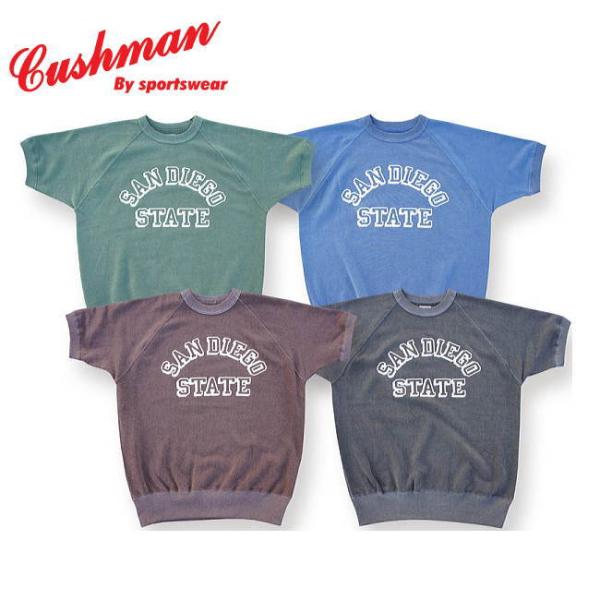 CUSHMAN（クッシュマン） ヴィンテージウォッシュミニパイルスウェット