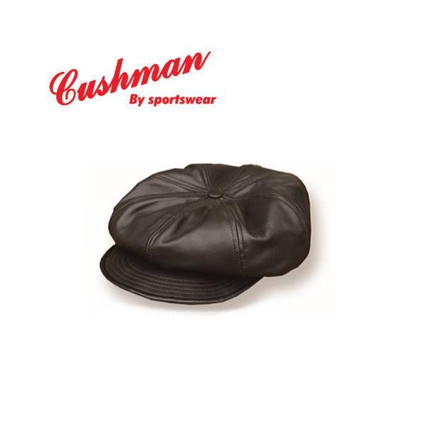 CUSHMAN（クッシュマン） LEATHER CASQUETTE Lamb Skin レザー