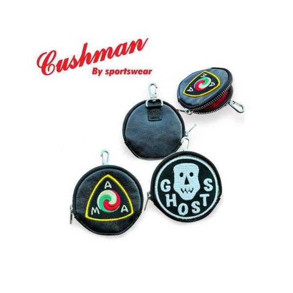 CUSHMAN（クッシュマン） レザーラウンドポーチ カウハイド メンズ