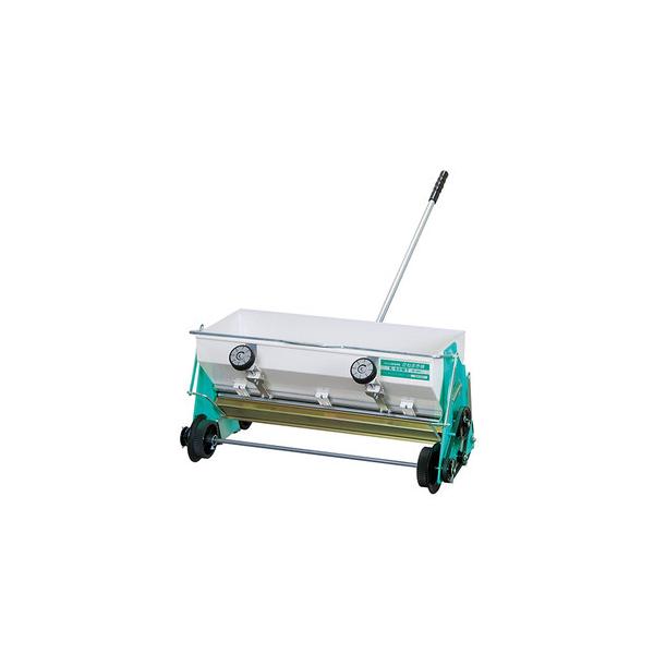 手押し播種機 啓文社 K-6T たねまき機 覆土兼用 (代引不可) : 農業