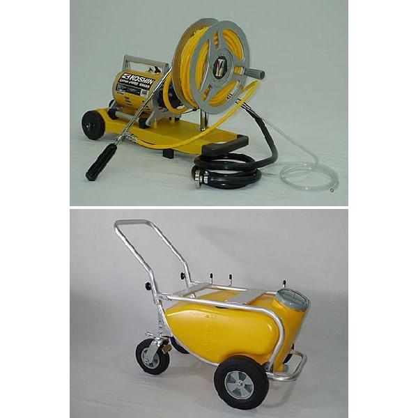 工進（KOSHIN） モーターセット動噴 MS-252R+TK-50N(軽量6mmホース20m