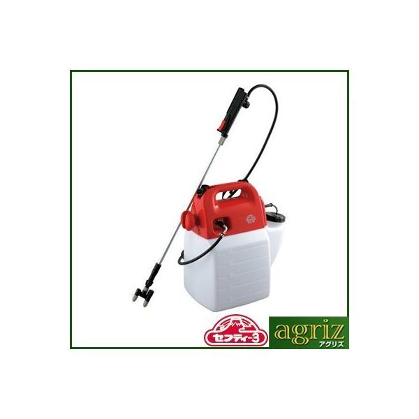 セフティー3 噴霧器 電動 セフティ-3 電気式噴霧器 10L SSA-10