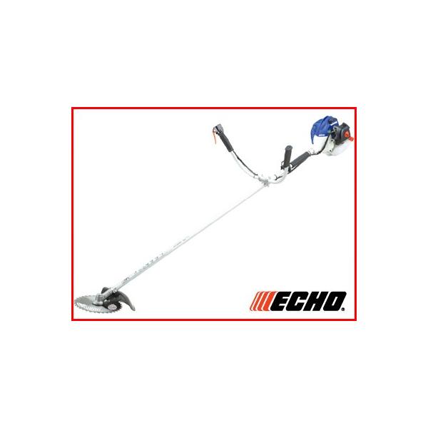 ECHO刈払機 EGT220 230mm刃 草刈機 芝刈り機 2サイクルエンジン 混合